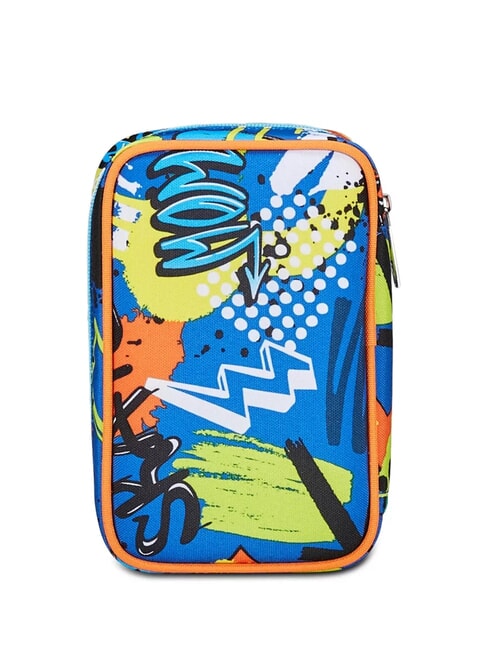 TRICYLED BOY Trusa completă cu trusa școlară portocala rosie - Penare și accesorii