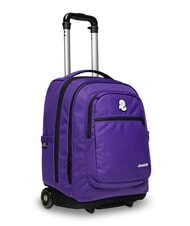 INVICTA BUMP PLAIN Rucsac troler cu 2 roti Trandafir - Rucsacuri cu role - 3