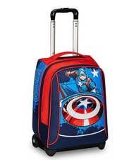CAPTAIN AMERICA LEGENDARY AVENGER BIG Rucsac troler cu 2 roti Bluedeep - Rucsacuri cu role - 3