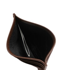 BRACCIALINI BASIC Suport card din piele cu logo metalic - Portofele femei