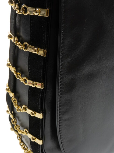 NORA Geanta de umar din piele negru - Genți femei