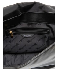 BRACCIALINI NORA Geanta de umar din piele negru - Genți femei - 4