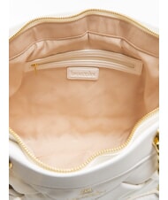 BRACCIALINI ICONS Geanta de cumparaturi tesuta alb - Genți femei - 5