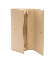 BRACCIALINI BASIC Portofel mare din piele continentală bej - Portofele femei - 2