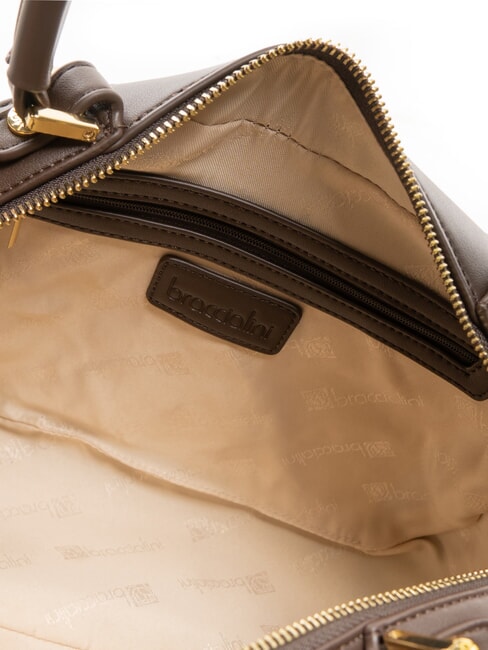 ICONS Geanta de umar cu bareta de umar maro - Genți femei