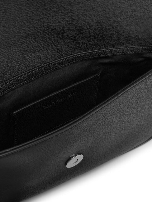 MINIMAL MONOGRAM Geanta de umar, cu bareta de umar pe negru - Genți femei