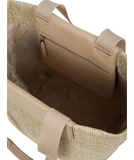 CALVIN KLEIN CK RAFFIA Cumpărător de umăr vesela - Genți femei - 3