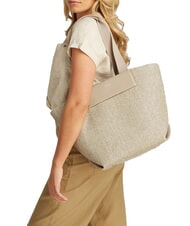 CALVIN KLEIN CK RAFFIA Cumpărător de umăr vesela - Genți femei - 4