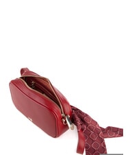 V73 ALICE Mini geanta cu esarfa rubin - Genți femei - 4