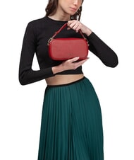 V73 ALICE Mini geanta cu esarfa rubin - Genți femei - 5