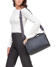 V73 ANNE Geanta de mana cu curea de umar negru - Genți femei - 6