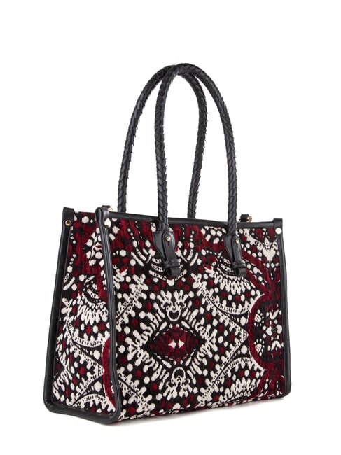 AMELIA Geanta de cumparaturi din material jacquard rubin/multi - Genți femei