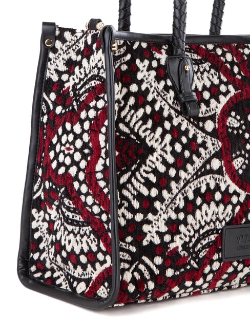 AMELIA Geanta de cumparaturi din material jacquard rubin/multi - Genți femei