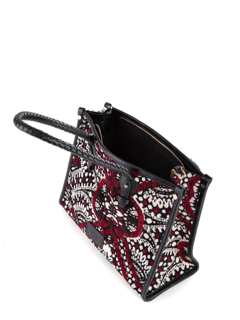 AMELIA Geanta de cumparaturi din material jacquard rubin/multi - Genți femei