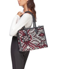 V73 AMELIA Geanta de cumparaturi din material jacquard rubin/multi - Genți femei - 5