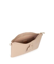 V73 VIVIENNE Geantă clutch plat cu curea de umăr bej - Genți femei - 4