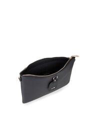 V73 VIVIENNE Geantă clutch plat cu curea de umăr negru - Genți femei - 3