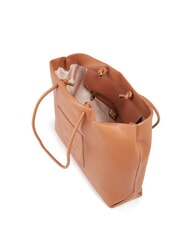 V73 NINETTE Geantă de cumpărături cu logo în relief piele - Genți femei - 4