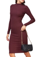 V73 MARGARET Geantă cu motive matlasate cu două funcții negru - Genți femei - 6