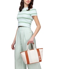 V73 RESPONSIBILITY SUMME Geanta de cumparaturi cu curea de umar natural/piele - Genți femei - 5