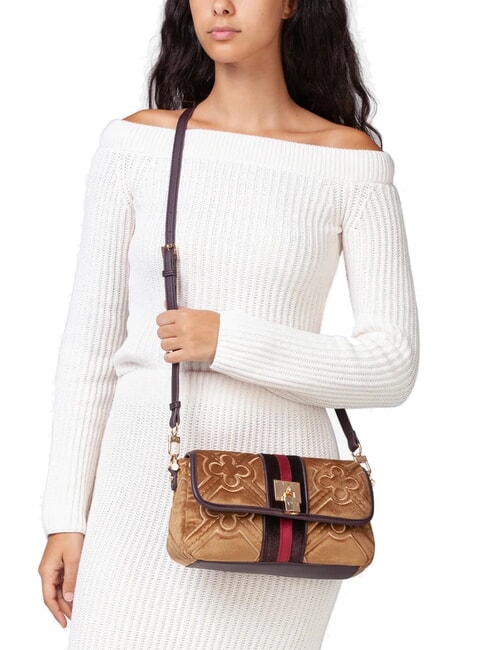 DANA Geanta cu dubla functie cu clapa natura/multicolor - Genți femei