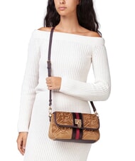 V73 DANA Geanta cu dubla functie cu clapa natura/multicolor - Genți femei - 4