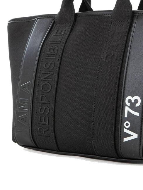 RESPONSIBILITY SUMME Geanta de cumparaturi cu curea de umar negru - Genți femei