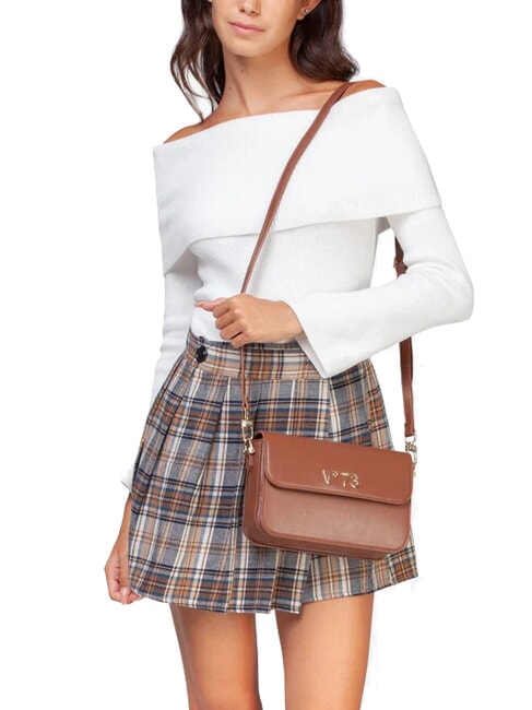 BAMBOO BAG Geanta de umar cu clapa piele - Genți femei