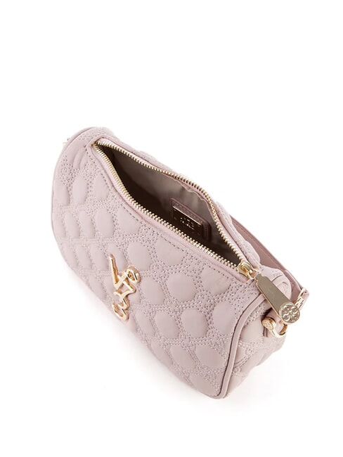 EVA Geantă matlasată cu curea de umăr pudra - Genți femei