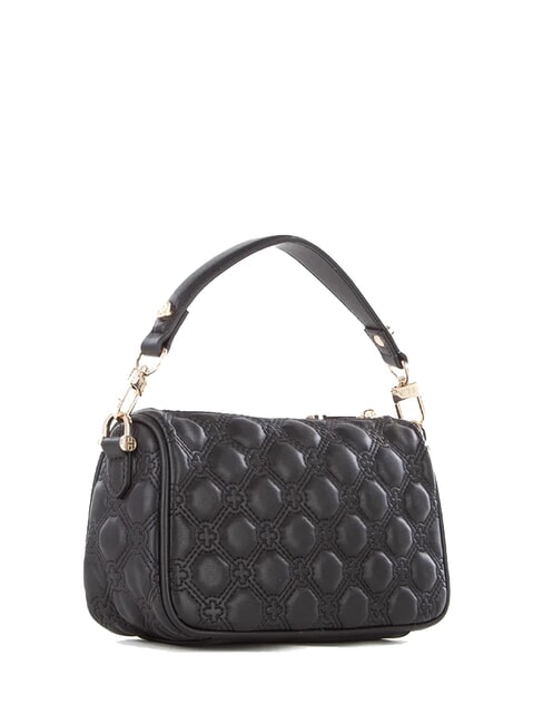 EVA Geantă matlasată cu curea de umăr negru - Genți femei