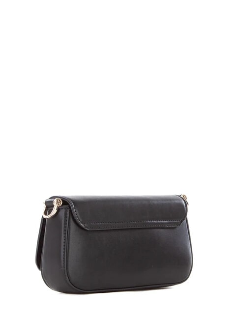 BAMBOO BAG Geanta cu clapeta dubla functie negru - Genți femei