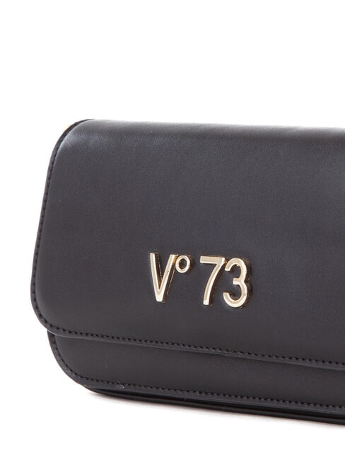 BAMBOO BAG Geanta cu clapeta dubla functie negru - Genți femei