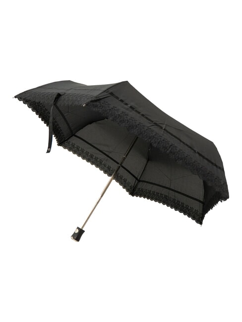 MINI Umbrelă pliabilă cu deschidere automată negru01 - Umbrele