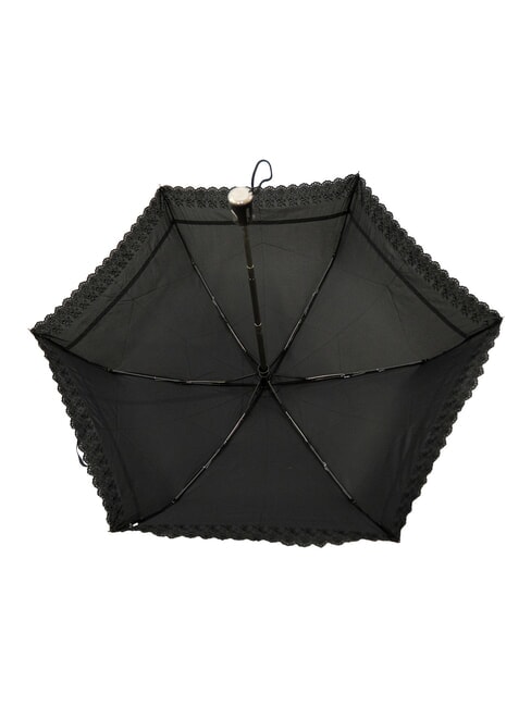 MINI Umbrelă pliabilă cu deschidere automată negru01 - Umbrele