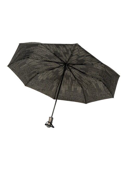 JUMBO Mini umbrelă automată logo negru 01 - Umbrele