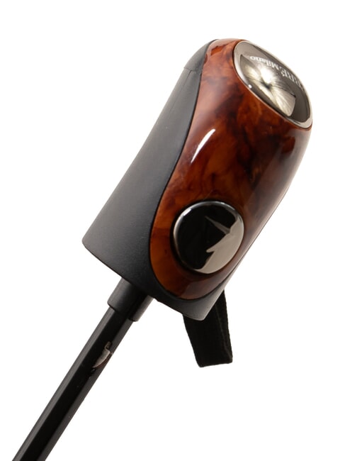 MINI Umbrelă pliabilă rezistentă la vânt cravata maro 02 - Umbrele