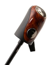 FERRÈ MINI Umbrelă pliabilă rezistentă la vânt cravata maro 02 - Umbrele - 4