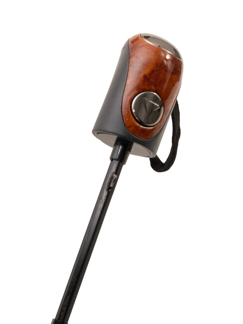 MINI Umbrelă pliabilă rezistentă la vânt cravată gri 02 - Umbrele