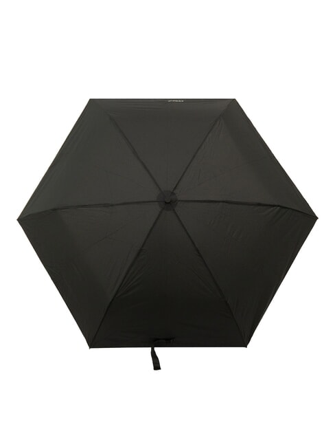 MINI Umbrelă pliabilă ultrauşoară negru unic - Umbrele