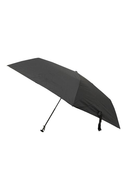 MINI Umbrelă pliabilă ultrauşoară negru unic - Umbrele