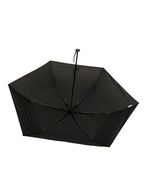 MINI Umbrelă pliabilă ultrauşoară negru unic - Umbrele
