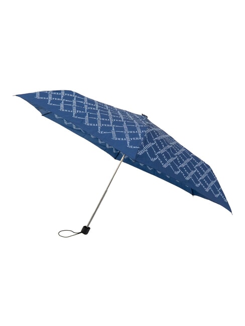 LOGO ALL OVER Mini umbrelă manuală bleumarin01 - Umbrele