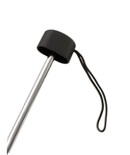 FERRÈ LOGO ALL OVER Mini umbrelă manuală negru02 - Umbrele - 4