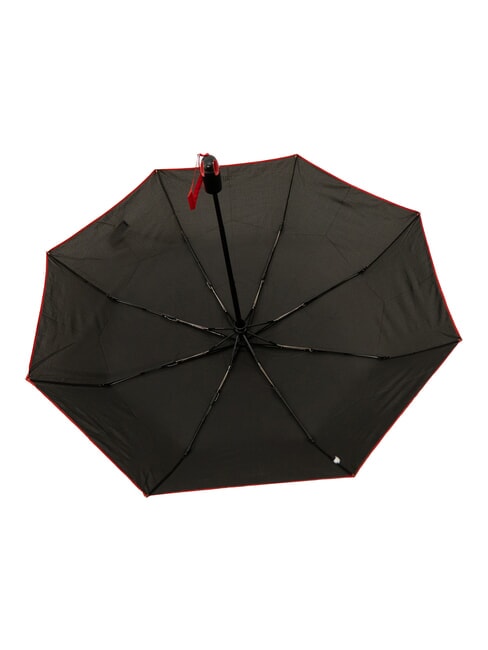 MINI Umbrelă de deschidere/închidere automată negru/rosu - Umbrele