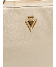 GAUDÌ DILETTA Geanta de mana cu curea de umar CREMĂ - Genți femei - 4