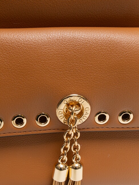 DIVA Mini rucsac cu crampoane bronza - Genți femei