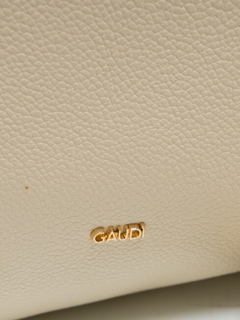 DILETTA Geanta de umar cu curea de umar CREMĂ - Genți femei