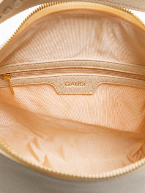 DILETTA Geanta de umar cu curea de umar CREMĂ - Genți femei