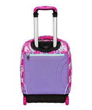 SJGANG CUCCIOLI BIG GIRL Rucsac troler fix 2 roti fuxiafluo - Rucsacuri cu role - 5