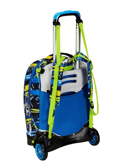 CUCCIOLI  NEW TECH Rucsac troler detasabil, 2 roti negru - Rucsacuri cu role